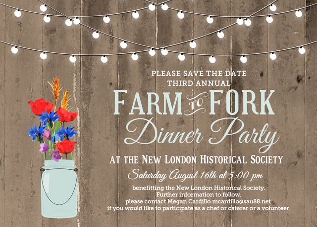 3rd Annual Farm to Fork Dinner Party