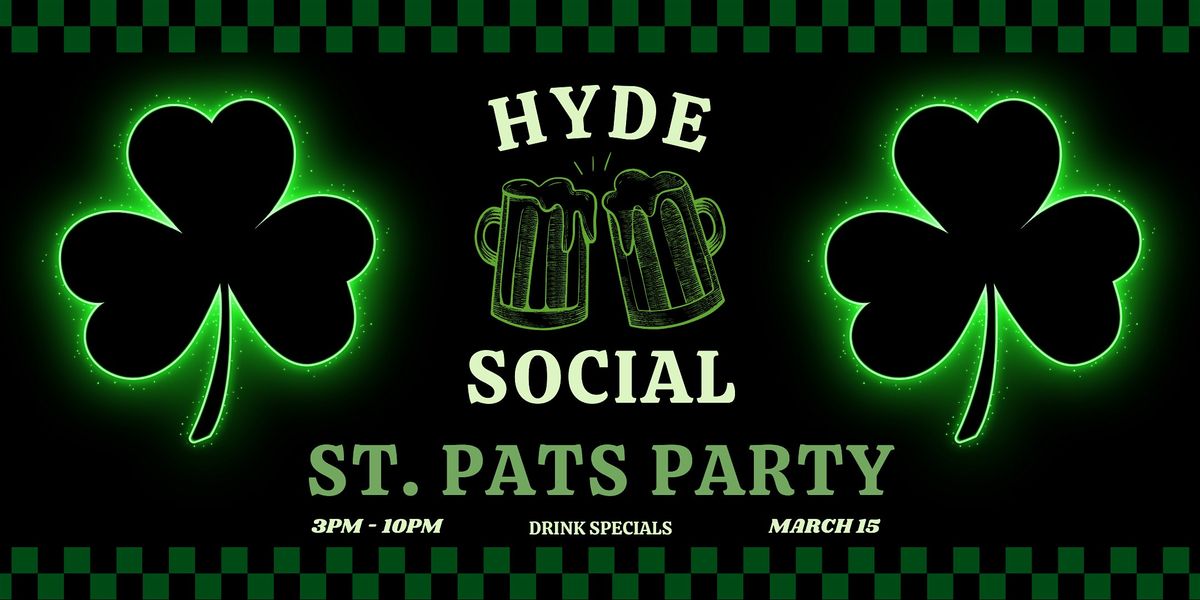 Clarendon's Best Parties Celebrates St Patty's Day at Hyde Social