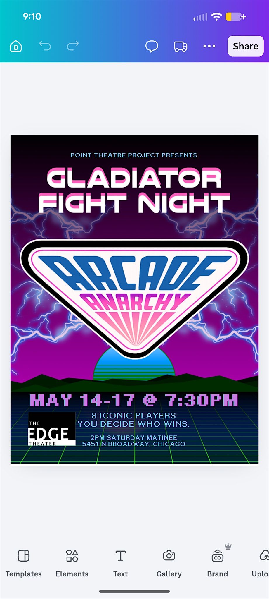 Gladiator Fight Night: Arcade Anarchy