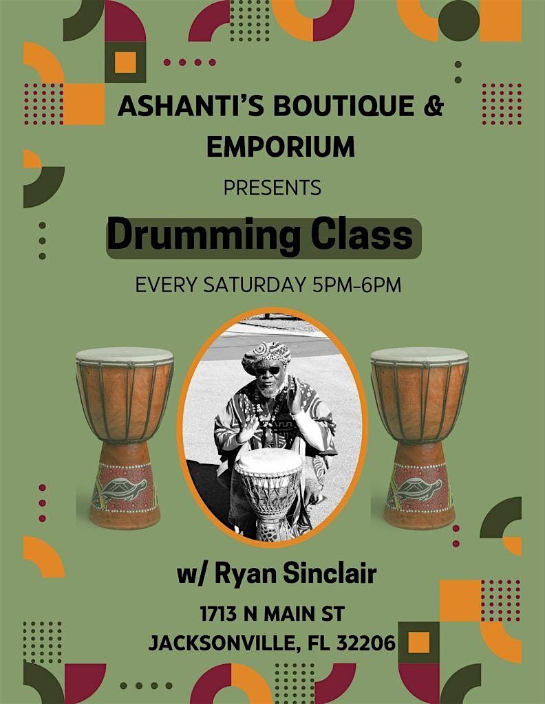 African Drumming Class w\/ Ryan Sinclair