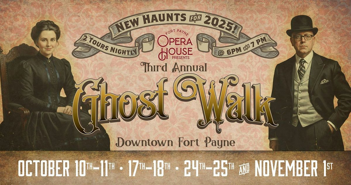 3rd Annual Downtown Fort Payne Ghost Walk