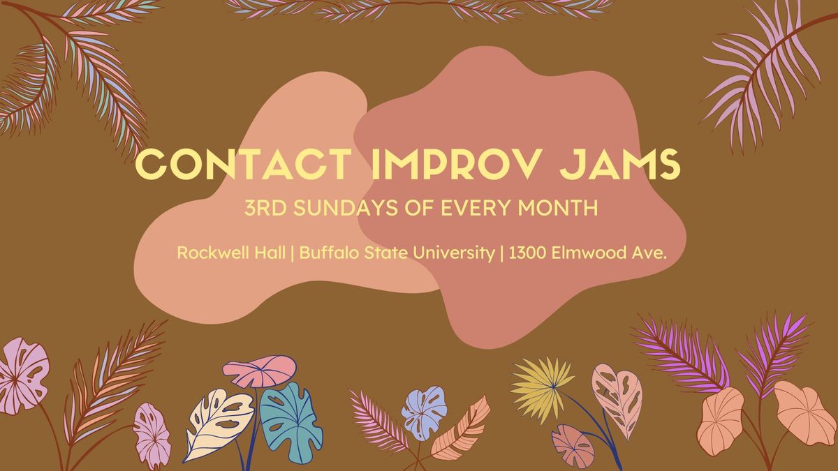 Monthly Contact Improv class & jam