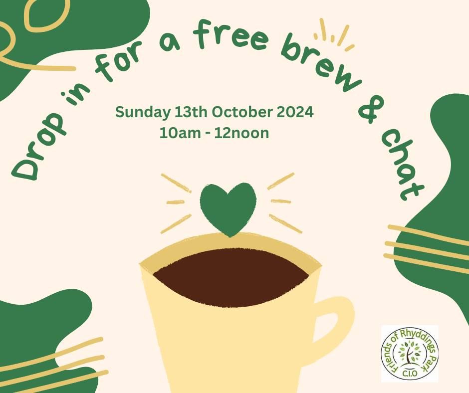 Call in for a free brew & chat