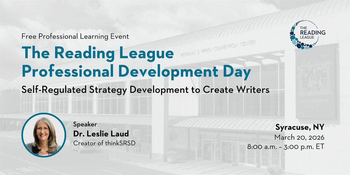 The Reading League Professional Development Day