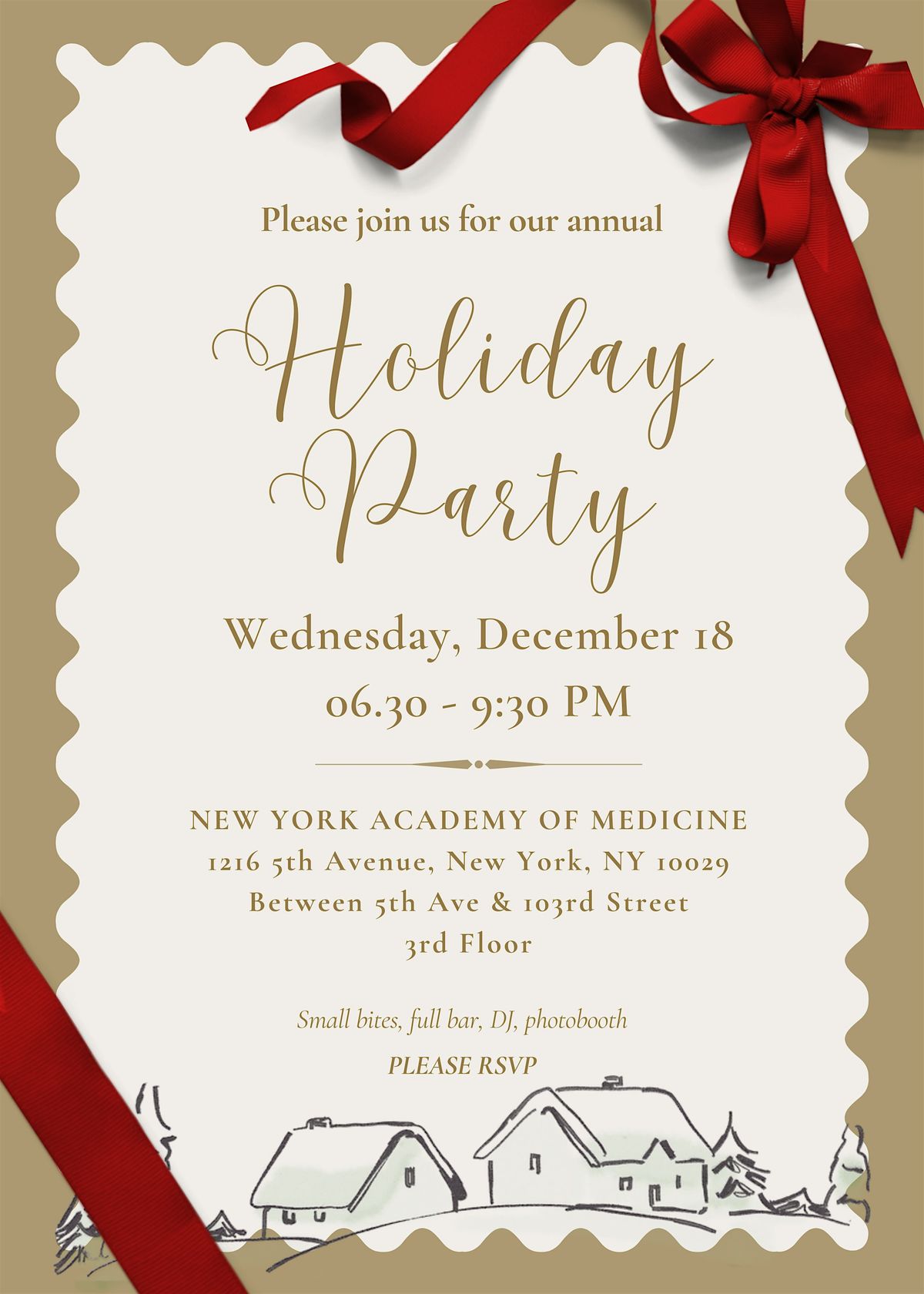 Rehab Department Annual Holiday Party