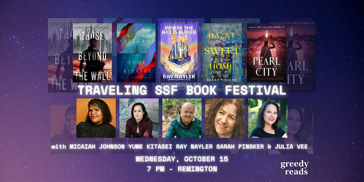 The Traveling SSF Book Festival at Greedy Reads