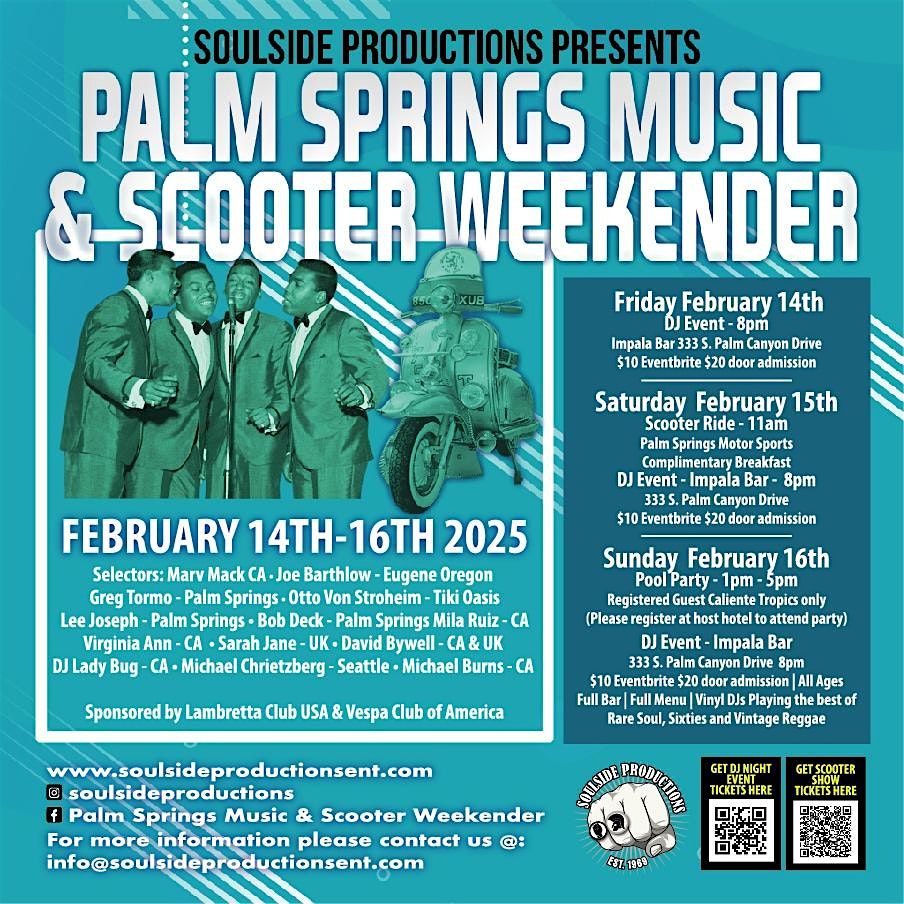 PALM SPRINGS MUSIC WEEKENDER - SATURDAY ADMISSION