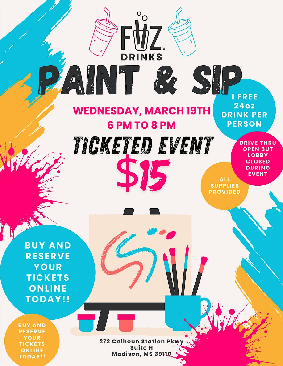 FiiZ Paint & Sip