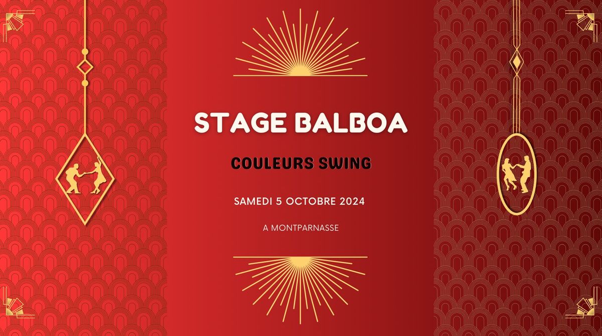 Stage Balboa Couleurs Swing