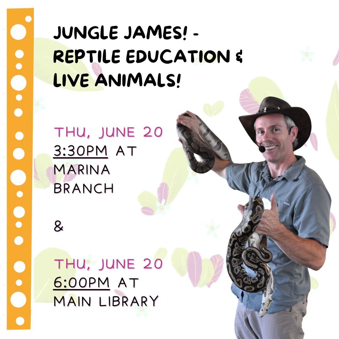 Jungle James! - Reptile Education & Live Animals!