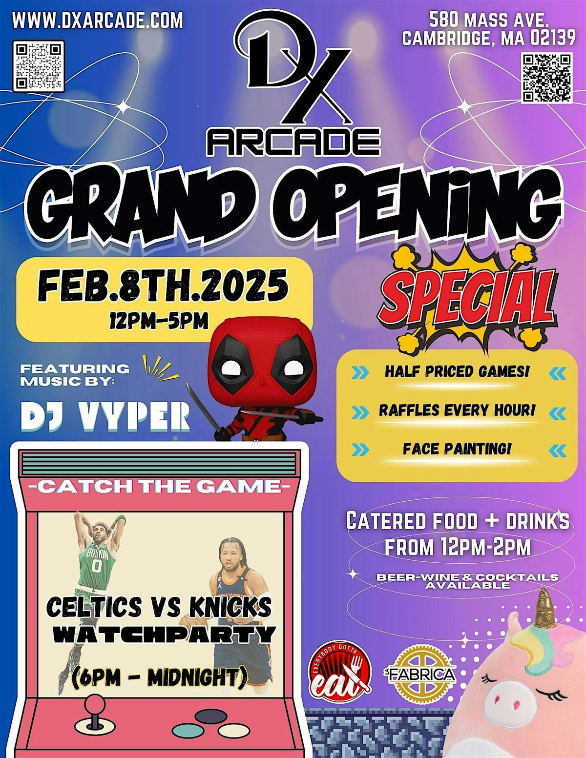 Dx Arcade Grand Opening