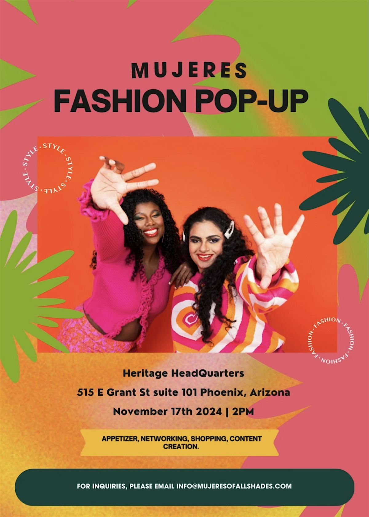 Mujeres Fashion Pop-up