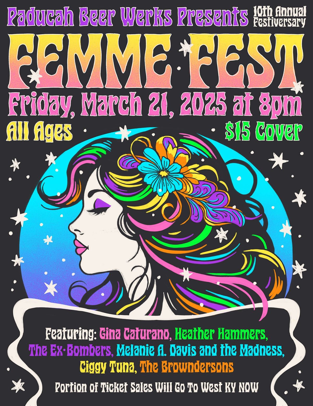 2nd Annual "FEMME FEST" 2025 at Paducah Beer Werks