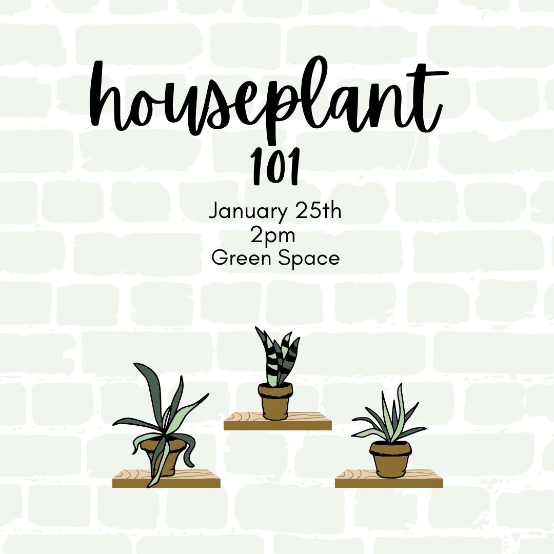 Houseplant 101 Workshop 