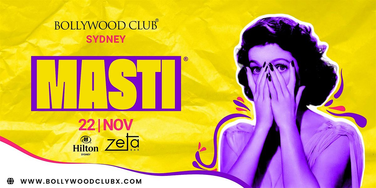 Bollywood Club-Masti at Zeta bar Hilton, Sydney