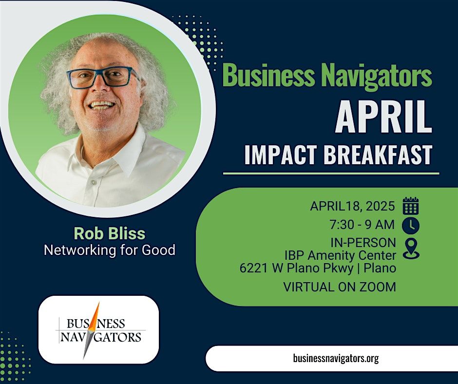 April[In-Person] Impact Breakfast