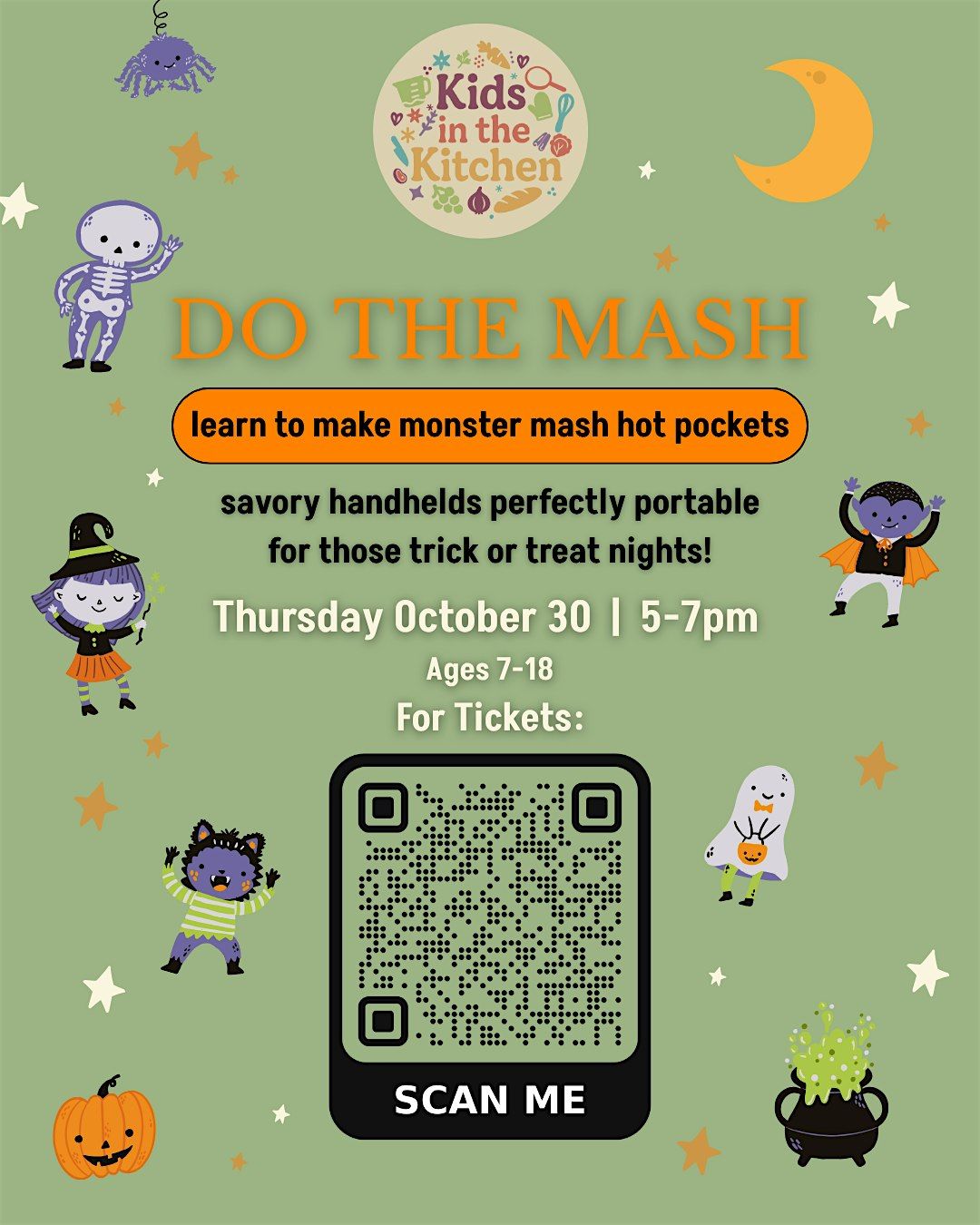 Kids in the Kitchen: Monster Mash Hot Pockets