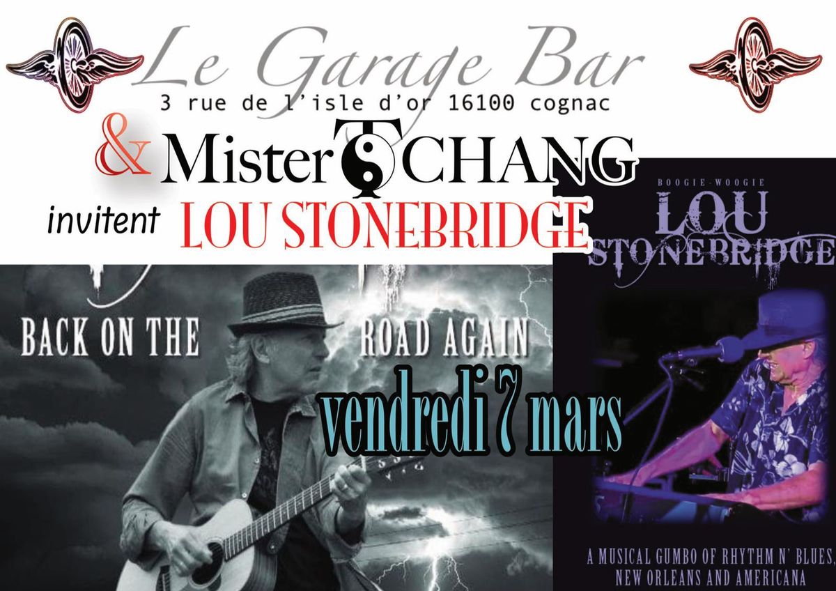 LOU STONEBRIDGE au Garage Bar 