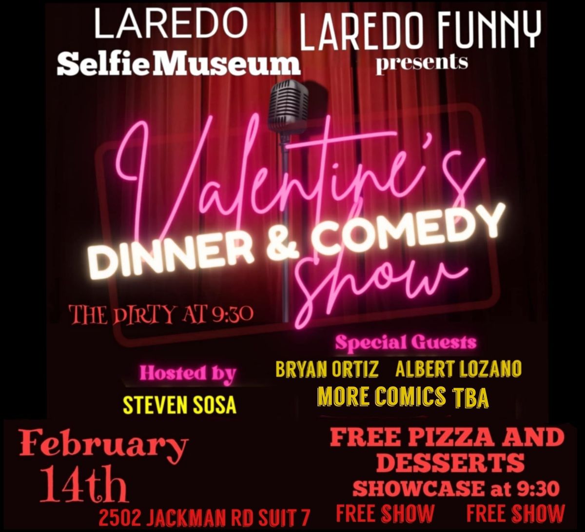 Valentine's Day Dinner and a Show