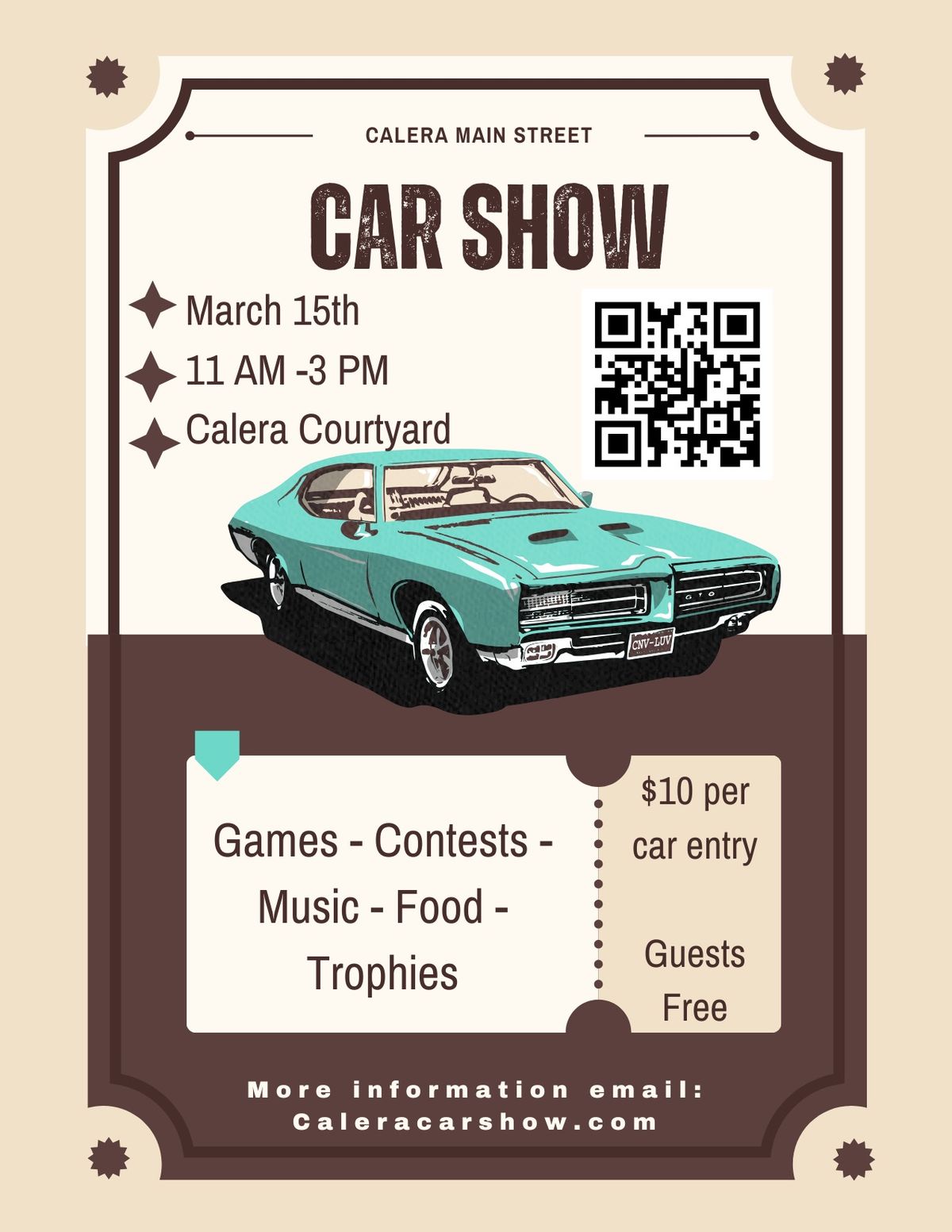 Calera Main Street Car Show