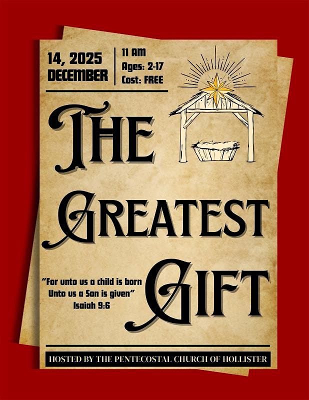 "The Greatest Gift" TPC- 50 Voice Children\u2019s Choir (Sign-Ups)