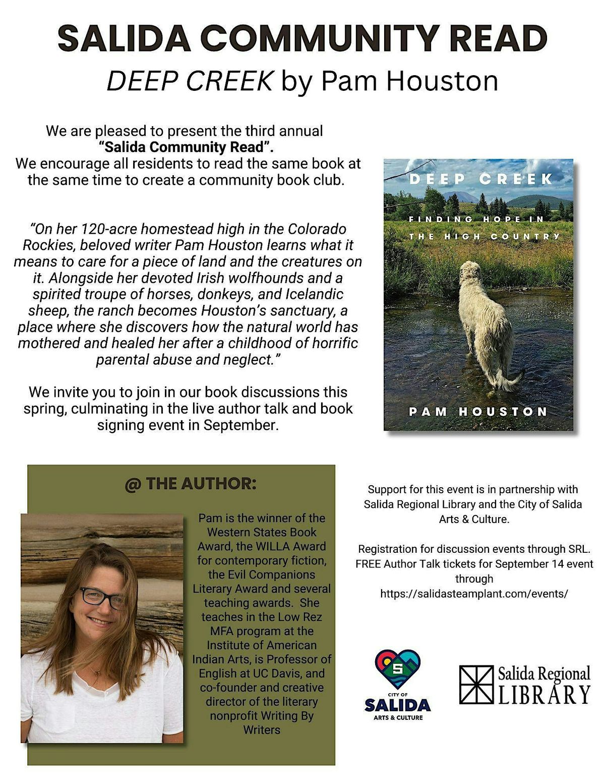 Salida Community Read Author Talk