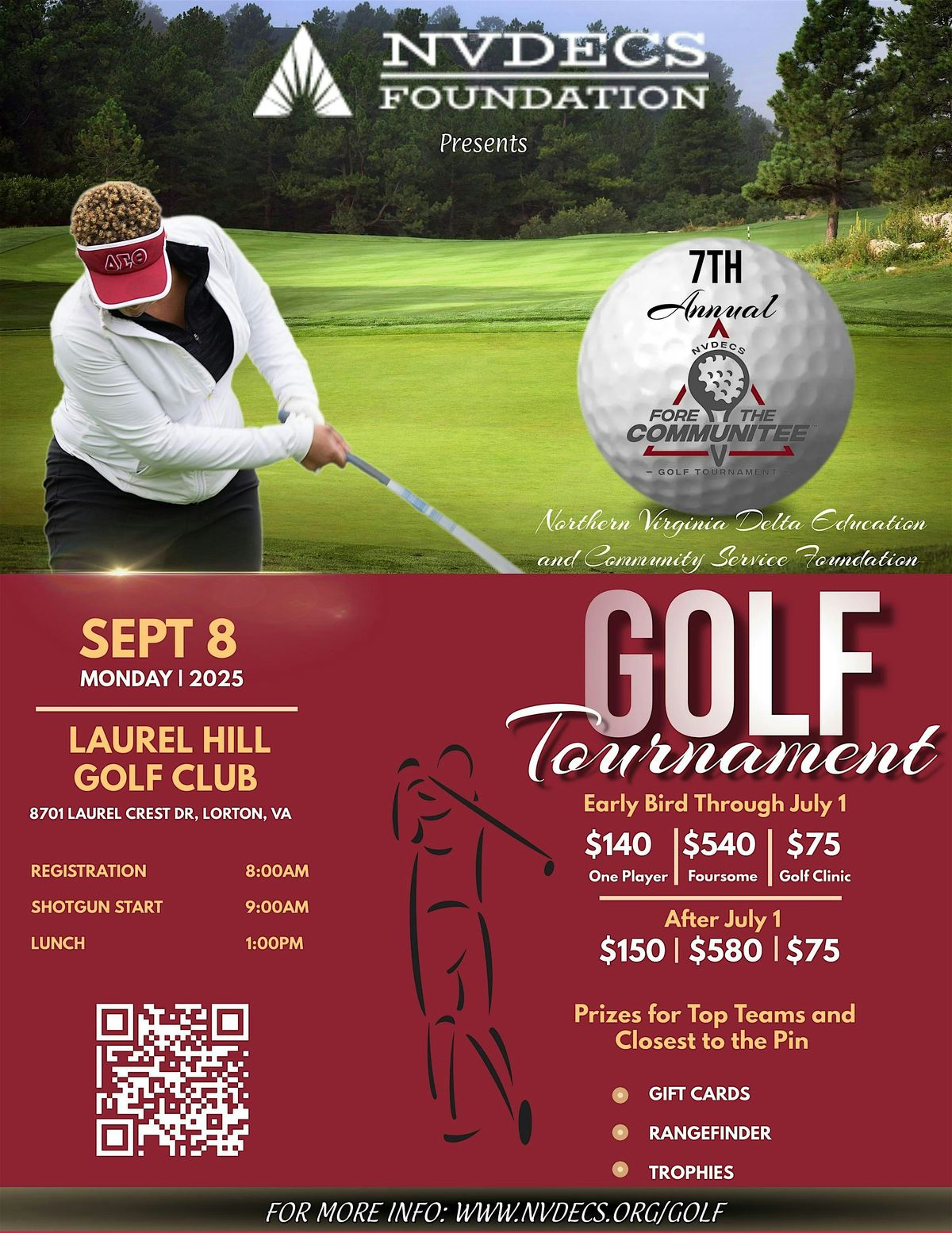 7th Annual NVDECS Fore The CommuniTee Golf Tournament