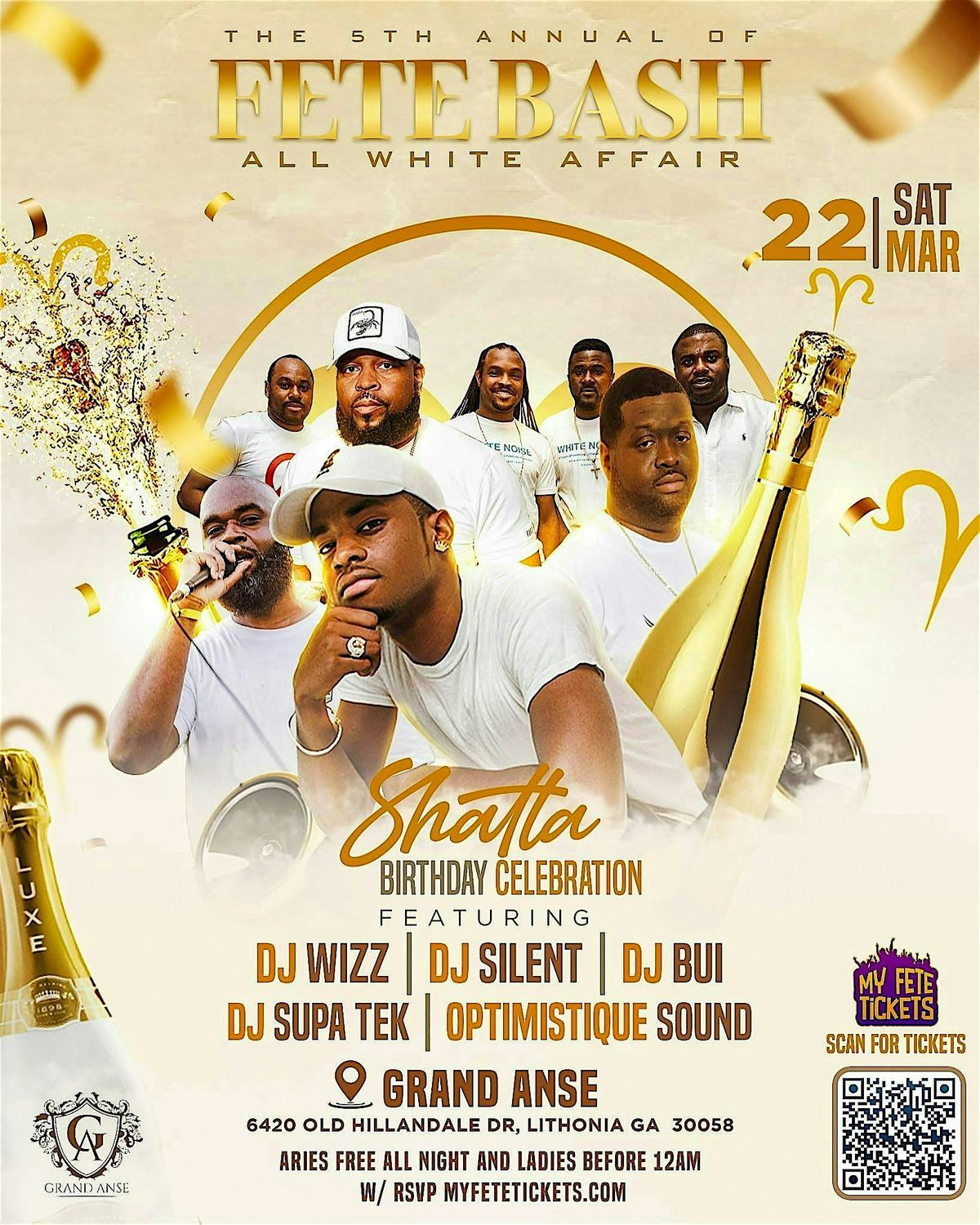 Fete Bash: All White Affair