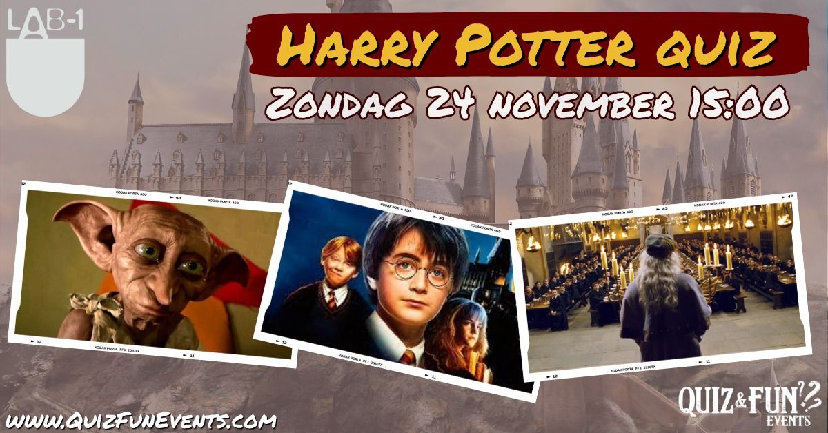 De Harry Potter Quiz | Eindhoven (sold out)