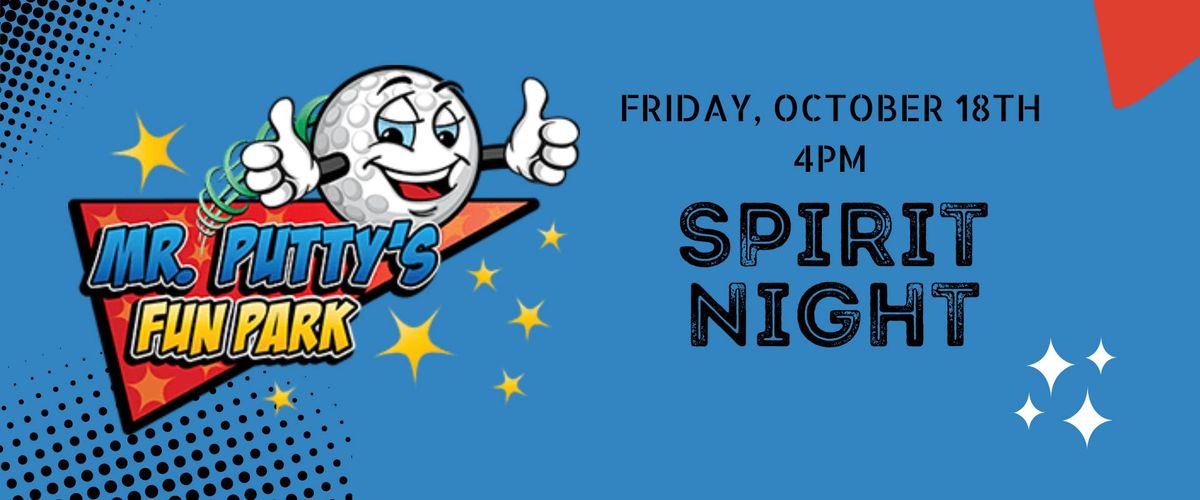 Spirit Night at Mr. Puttys