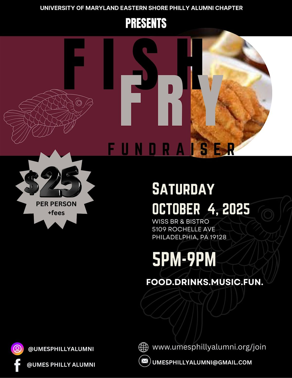 UMES PHILLY ALUMNI FISH FRY
