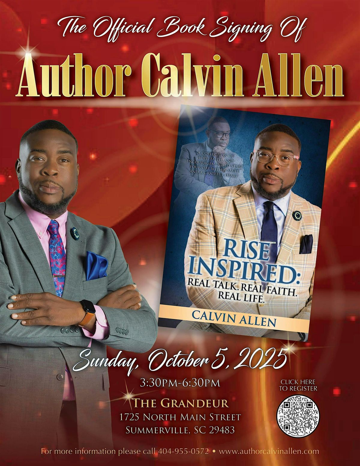 Author Calvin Allen Official Book Signing