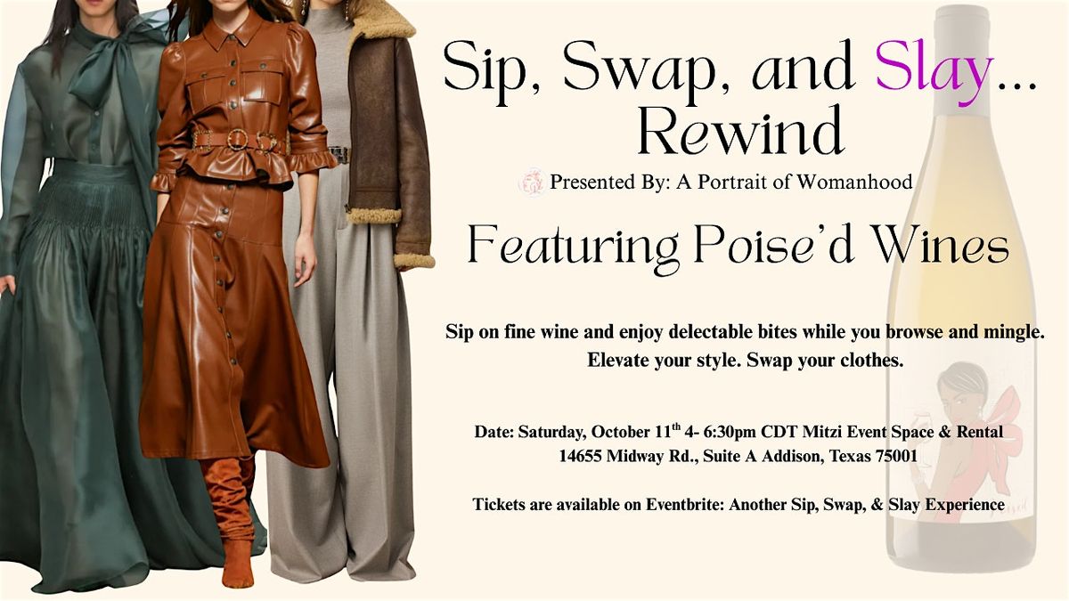 Another Sip, Swap & Slay Experience