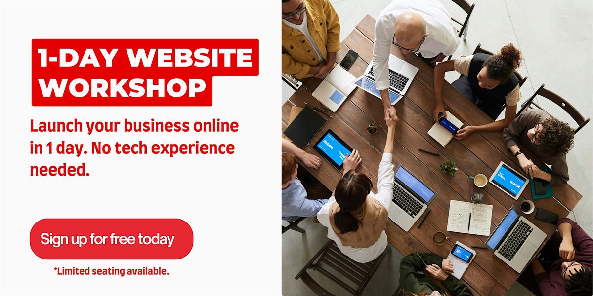 Limited Spots: Free 1-Day Website Workshop