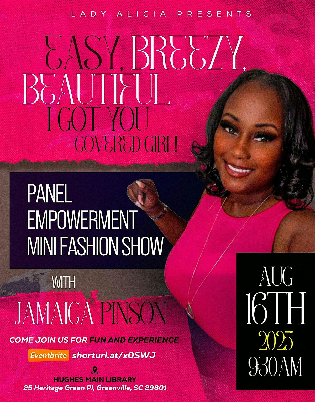 Easy, Breezy, Beautiful, I Got You Covered Girl!