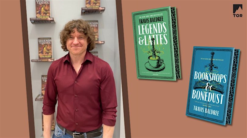 Travis Baldree:  7PM, Nov. 4, Neill Public Library, Pullman, WA