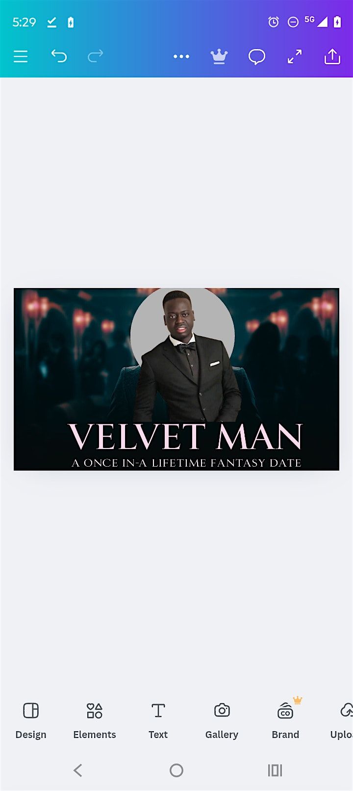 Velvet Man: A Once-in-a-Lifetime Fantasy Date