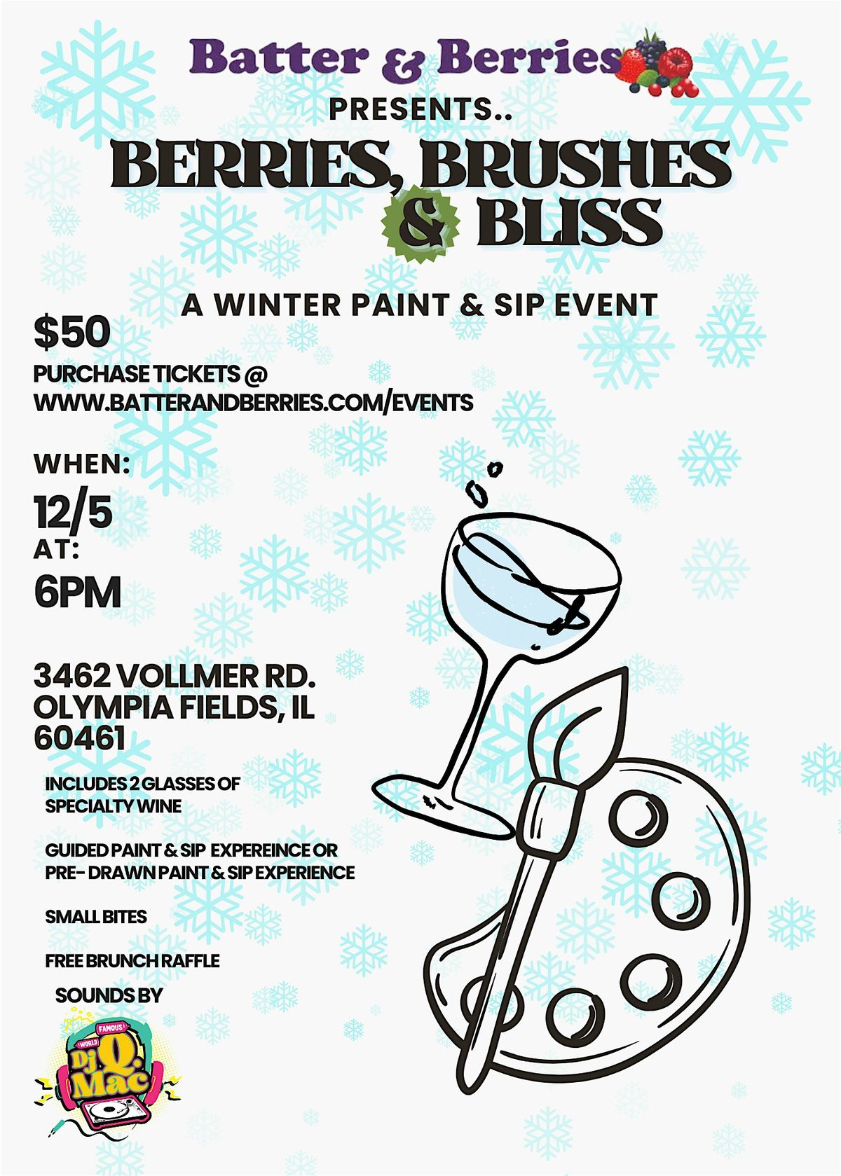 Batter and Berries Paint & SIP