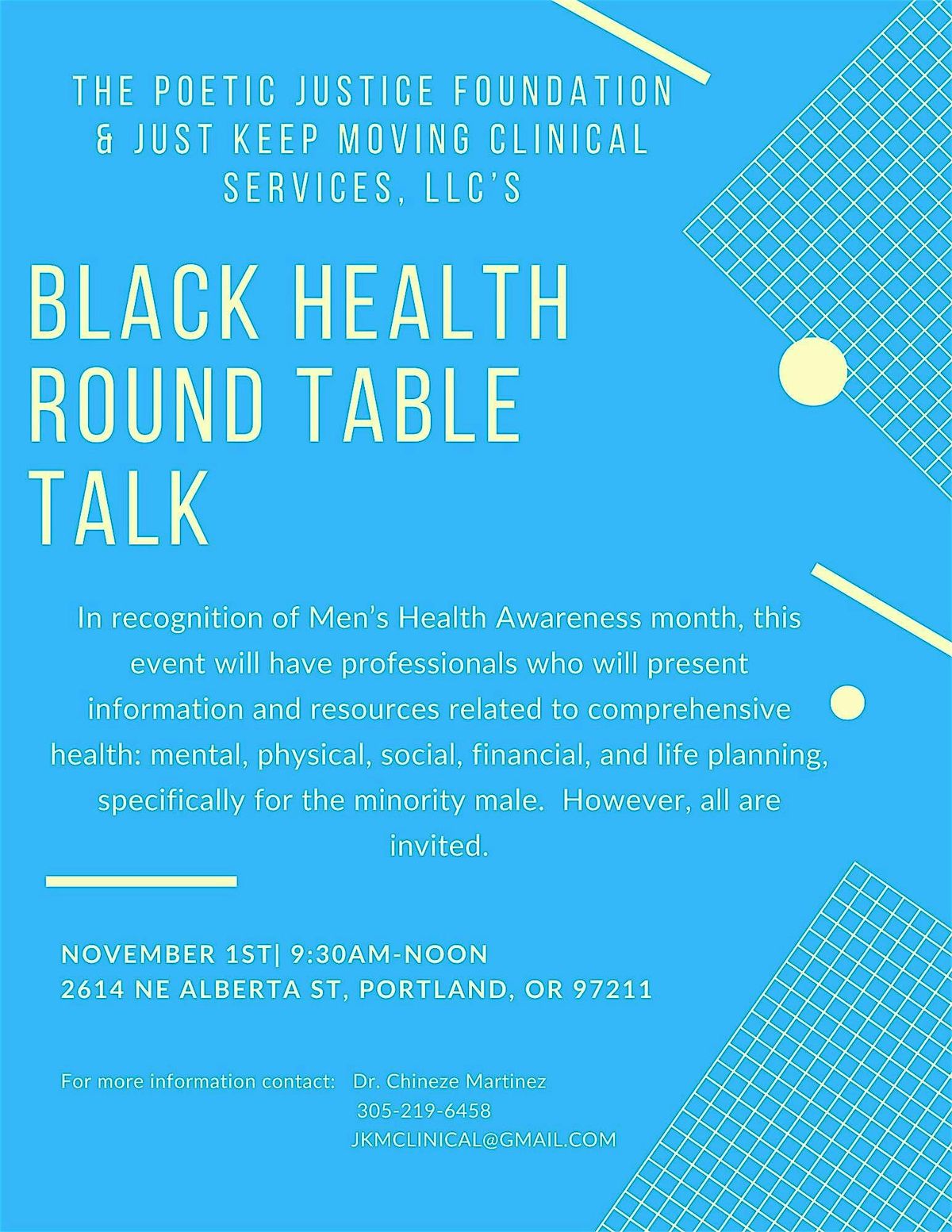 Black Health Round Table Talk