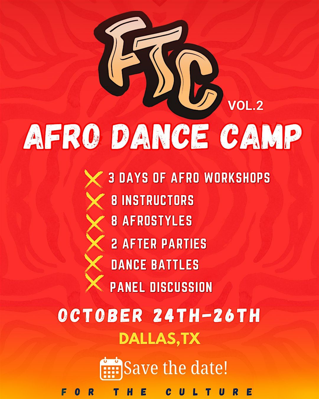 FTC AFRO DANCE CAMP