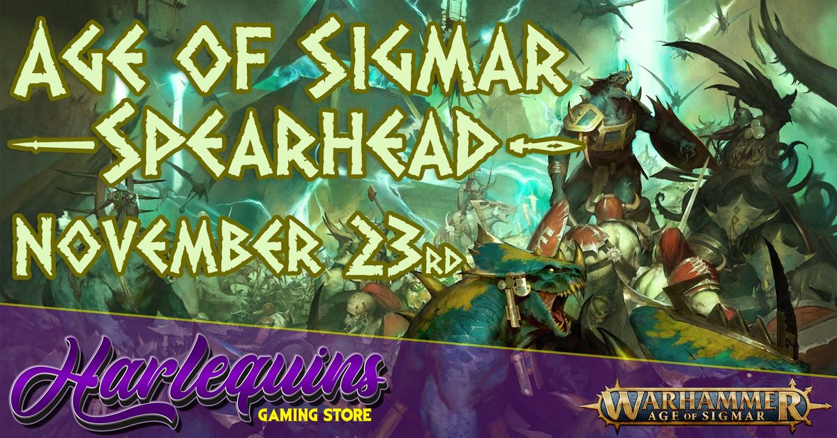 Age Of Sigmar Spearhead event