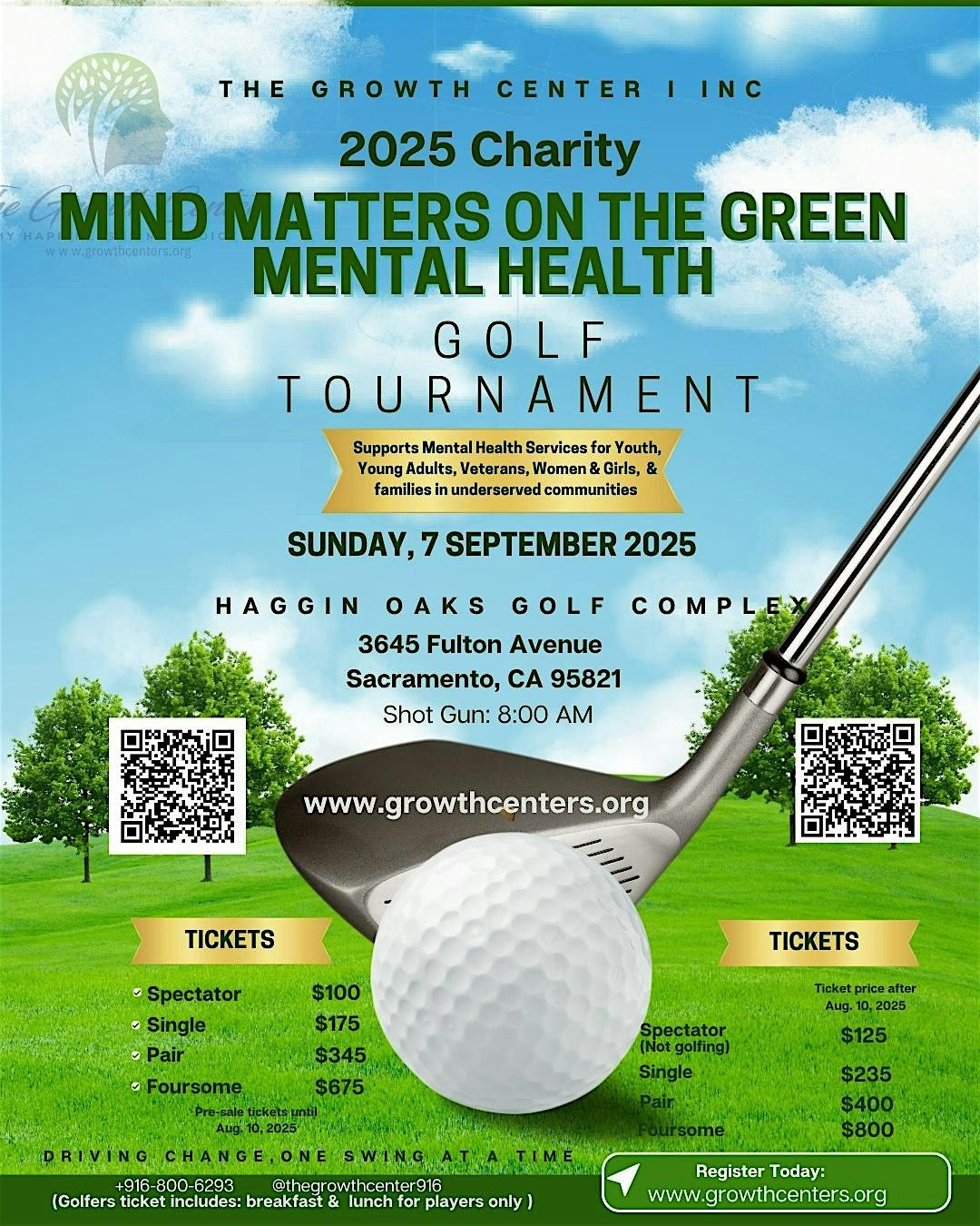 2025 Charity Mental Health Golf Tournament