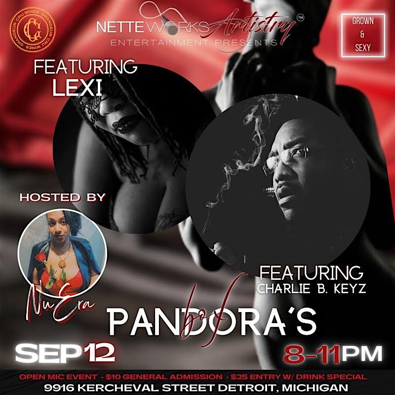 Pandora's Box Open Mic