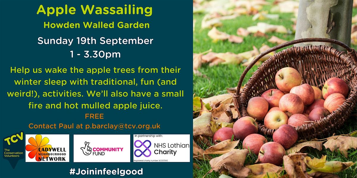 Apple Wassailing in Howden Walled Garden