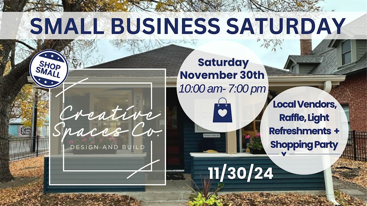 Support Local in Littleton for a Small Business Saturday Vendor Pop-Up!