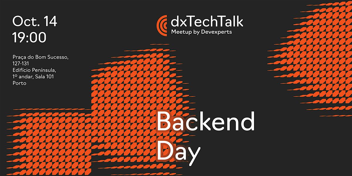 dxTechTalk - Backend Day. Offline in Porto