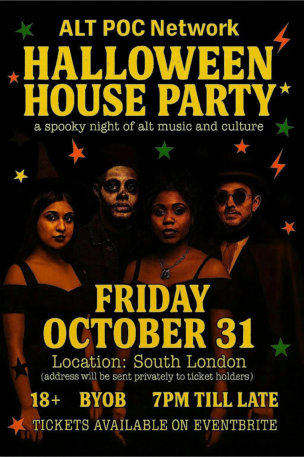 ALT POC Network Halloween House Party
