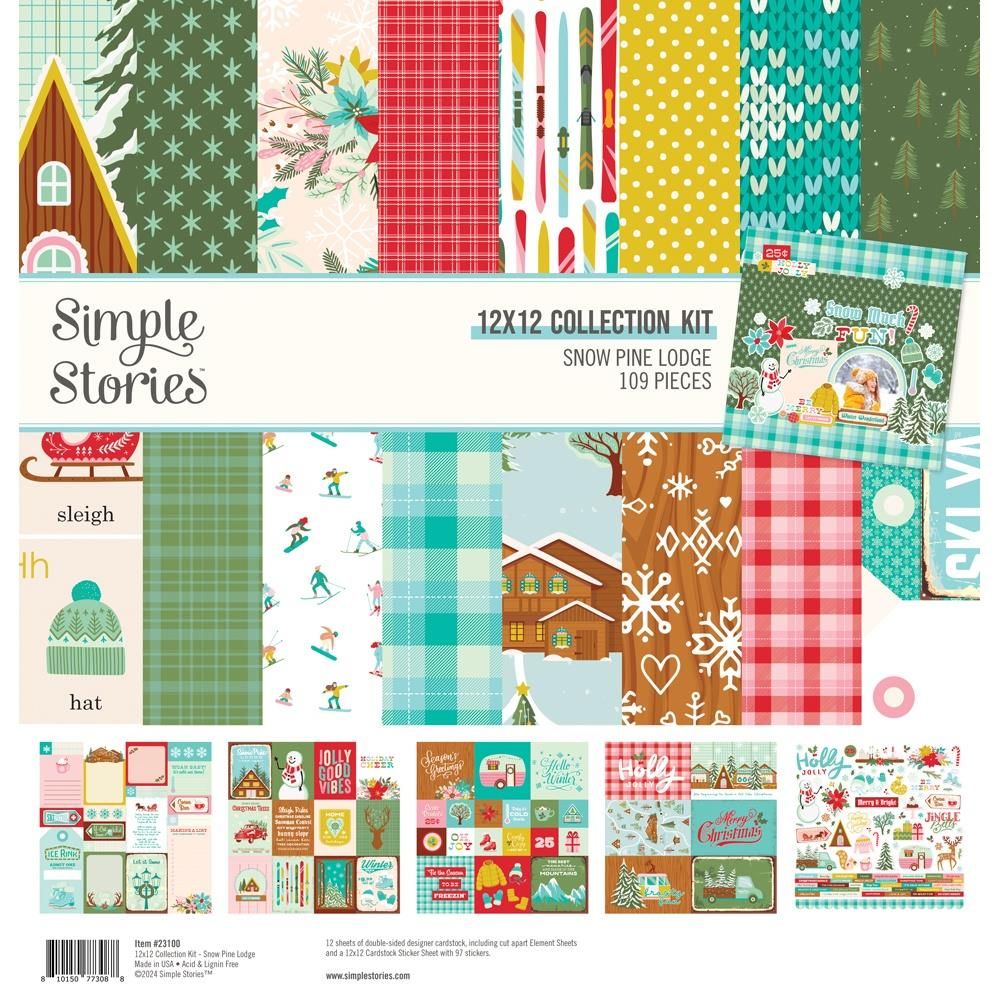  Snow Pine Lodge Christmas Card Class\/Kit\/SOLD OUT