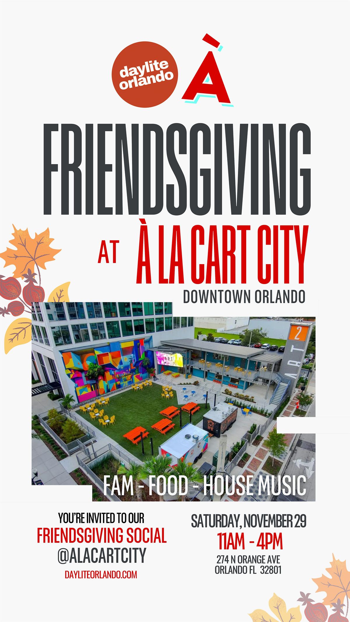 Daylite FriendsGiving Social  - Nov 29