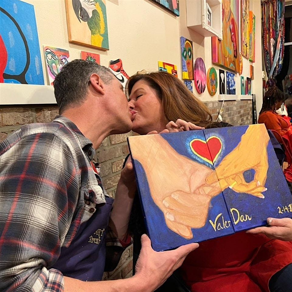 Valentine's Day Couples Paint & Sip